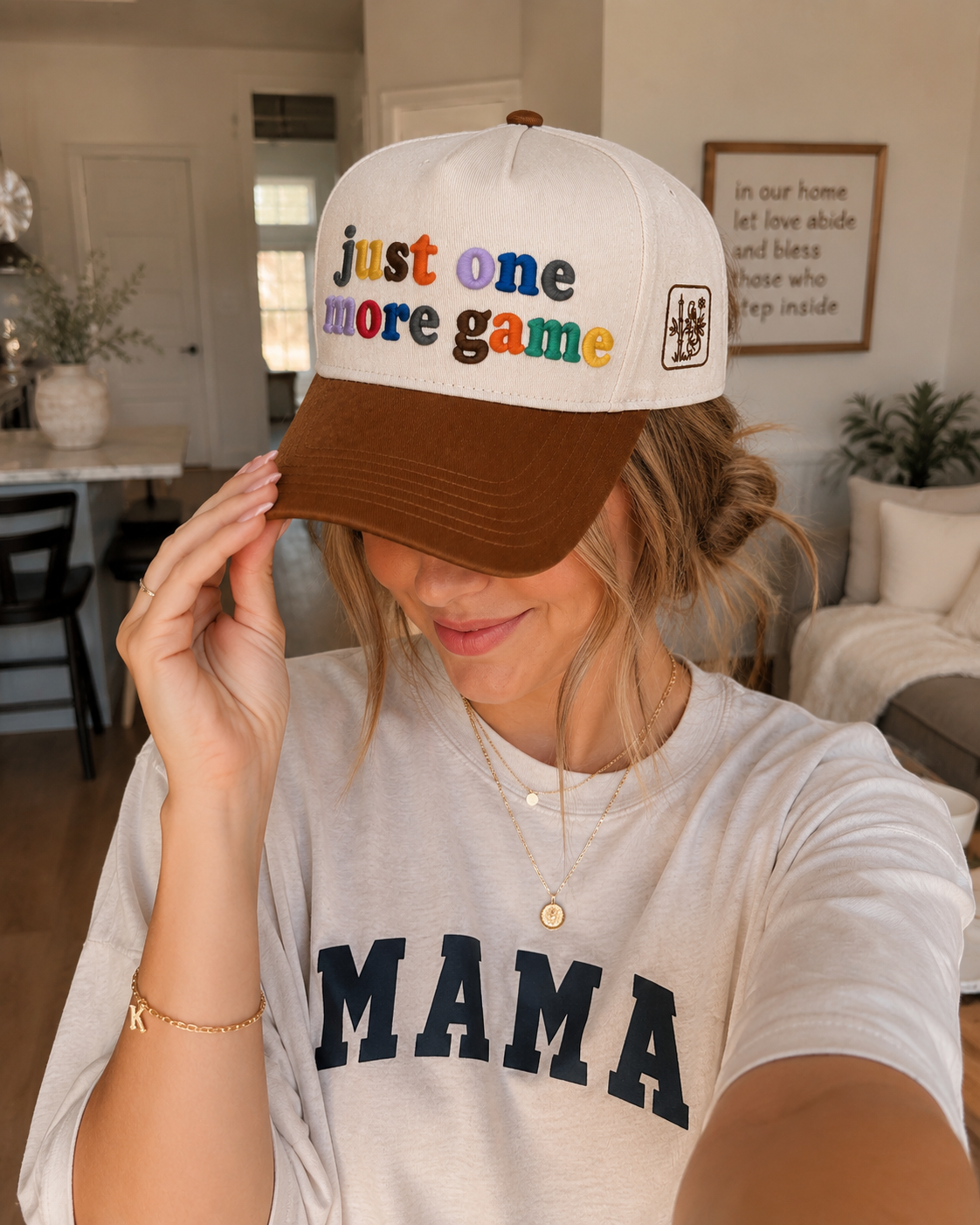 “just one more game” Mahjong Hat • Preorder
