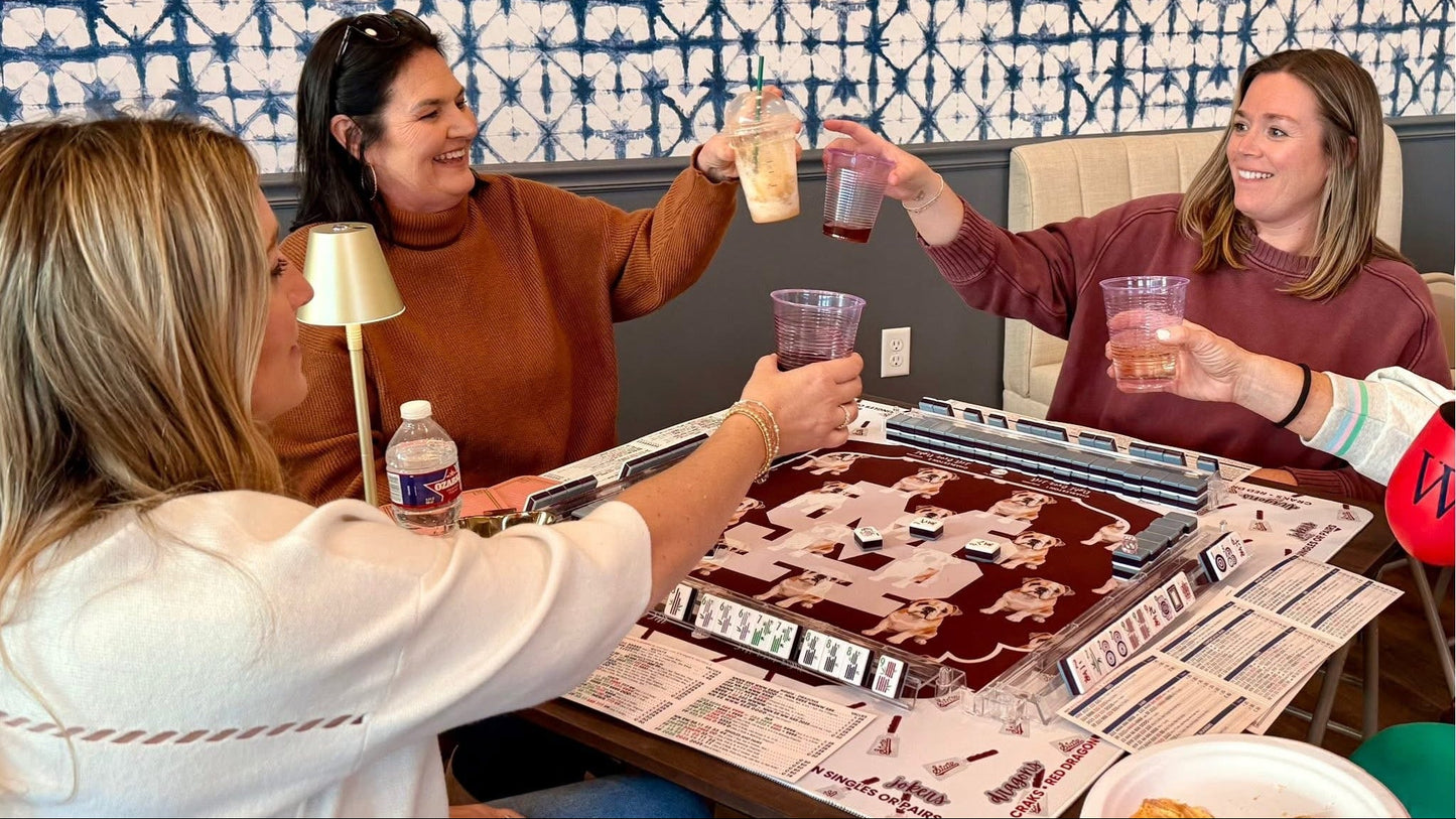 MS State Bulldogs Mahjong Mat • Preorder