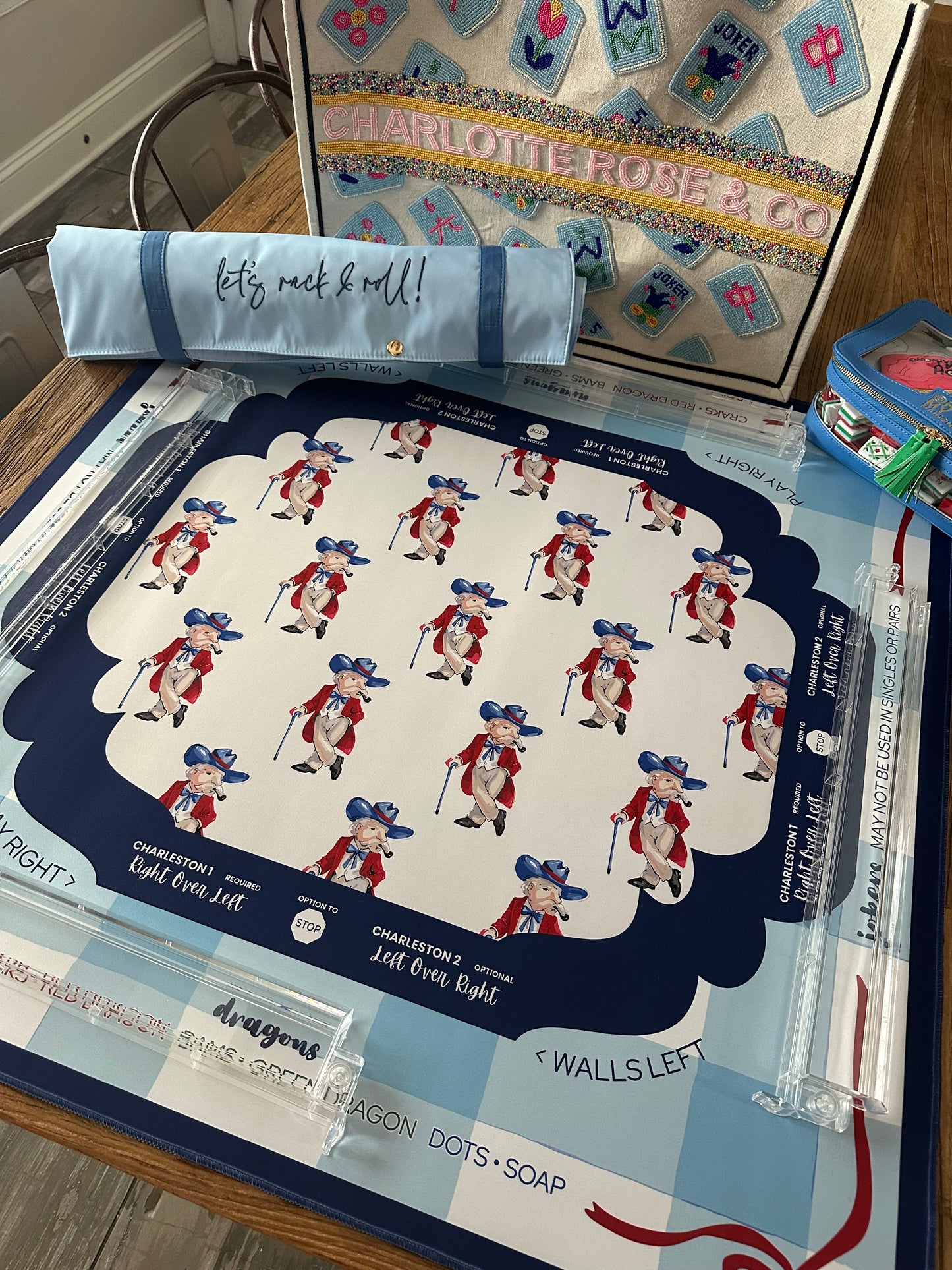 Colonel Reb Mahjong Mat • Preorder