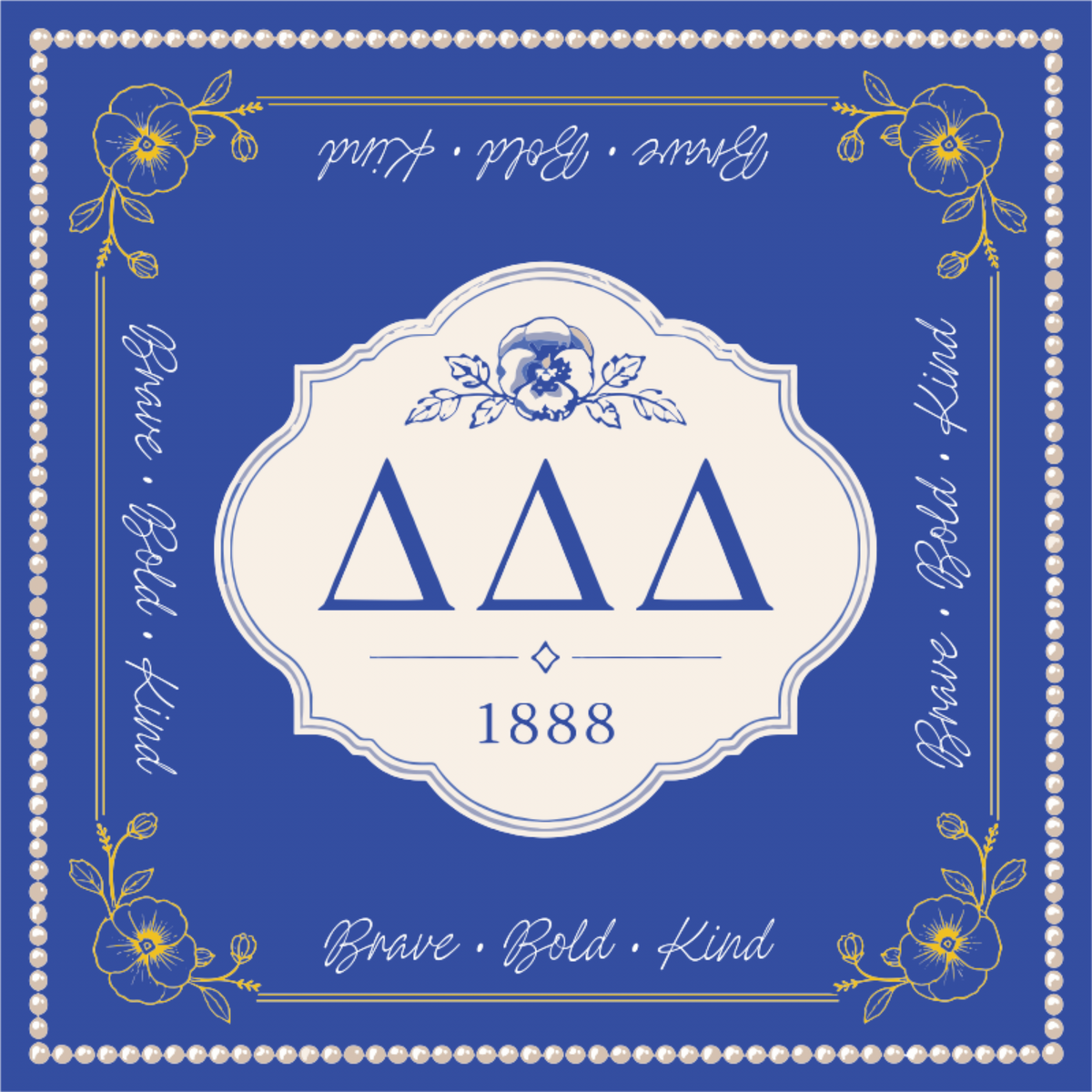 TRI DELTA™ Mahjong Mat • Pre Order