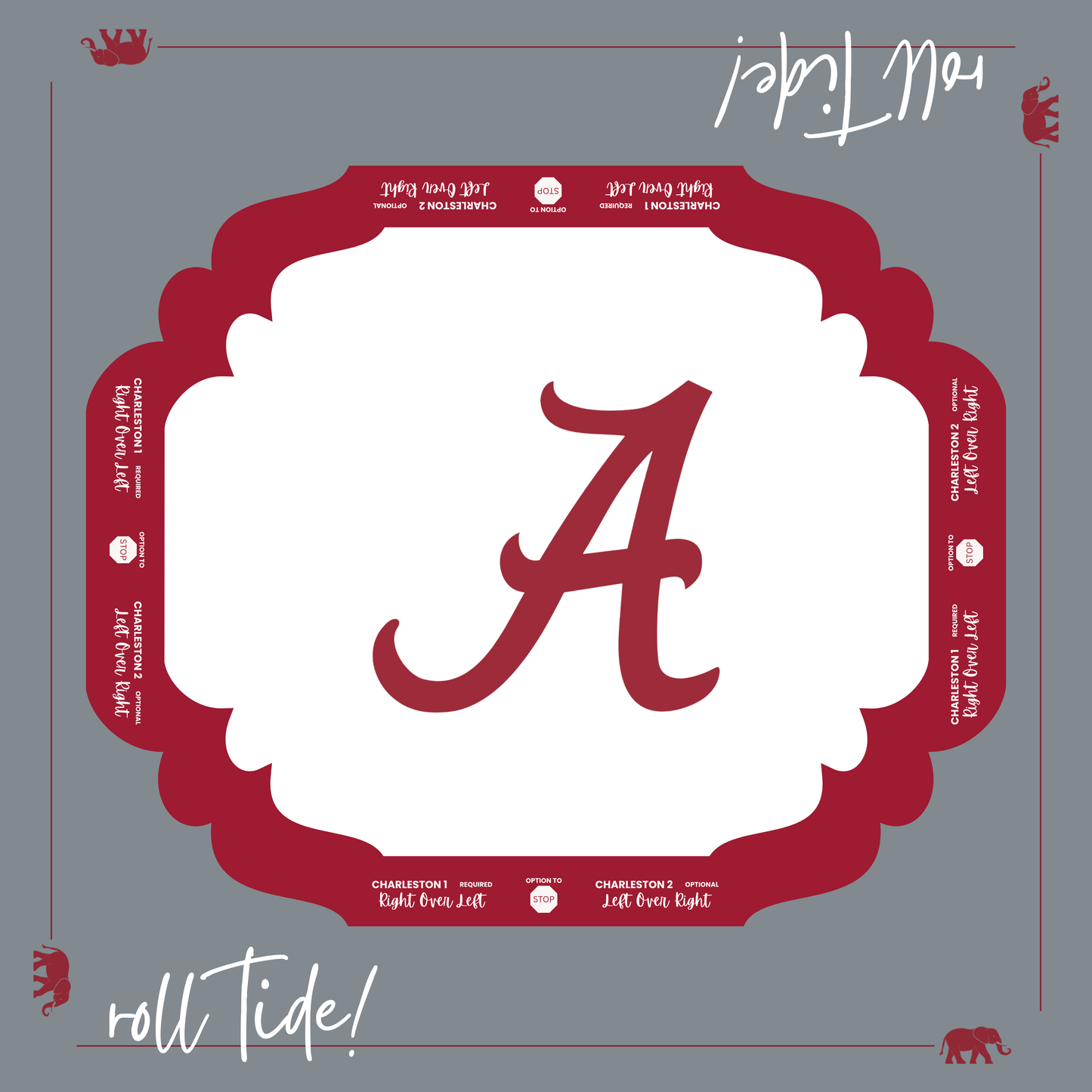University of Alabama Mahjong Mat • Preorder