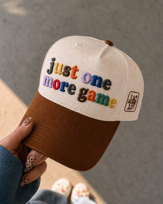 “just one more game” Mahjong Hat • Preorder