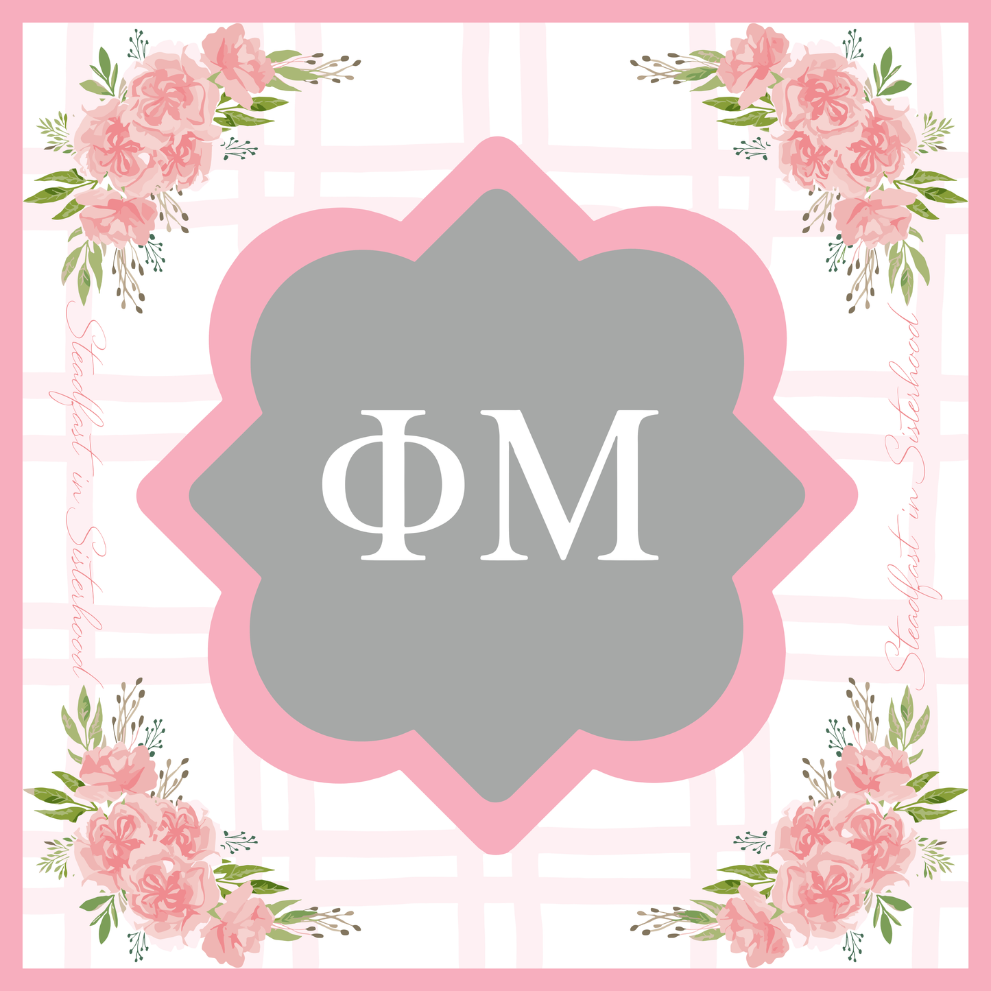 Phi Mu Mahjong Mat • Preorder