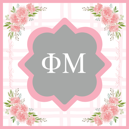 Phi Mu Mahjong Mat • Preorder